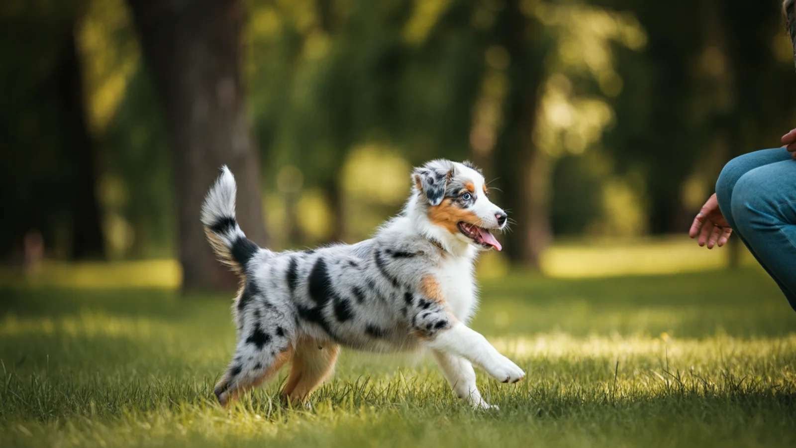 Australian Shepherd im Alltag