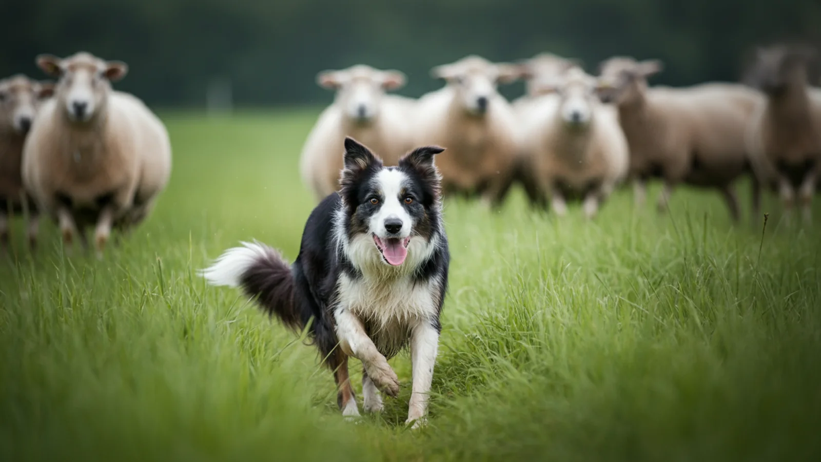 Border Collie im Alltag