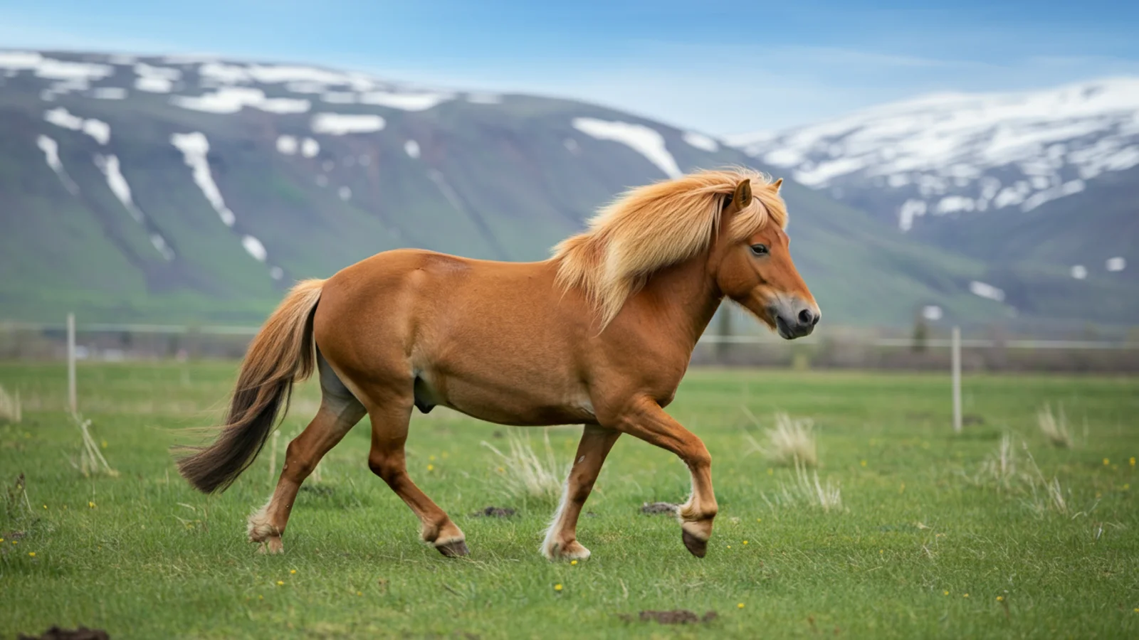 Islandpferd im Alltag